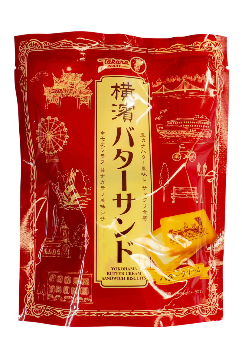 Takara Yokohama Butter Sandwich Biscuits 72g