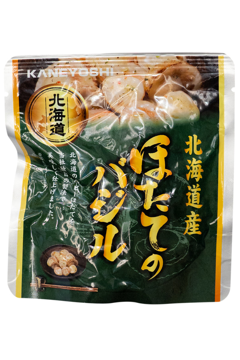 Kaneyoshi Retort HOTATE no Basil (Boiled Scallops with Basil) 65g