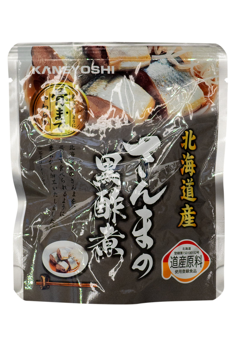 Kaneyoshi Retort SANMA no Kurozuni(Boiled Saury with Black Vinegar) 95g