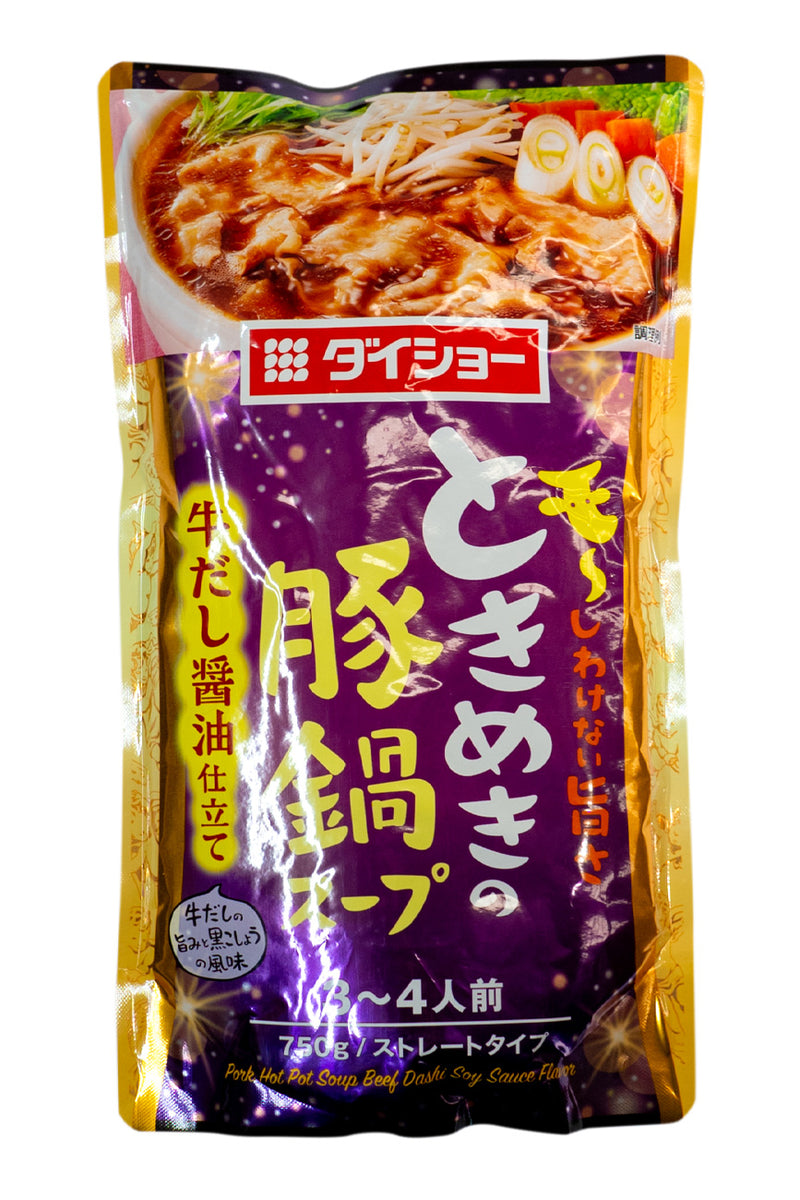 Daisho Tokimeki no Pork Nabe Soup Gyu Dashishoyu Jitate 750g