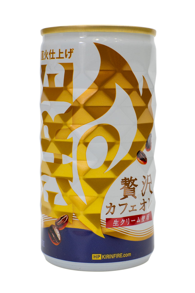 KIRIN FIRE Zeitaku Café Au Lait 185g can