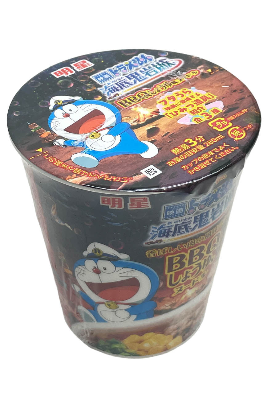 MYOJO Eiga Doraemon BBQ Shoyu Noodle 63g - ICHIBA JUNCTION