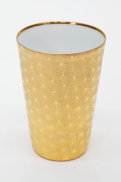 Kirari Usuhari Tumbler (Gold) with Wooden Gift Box