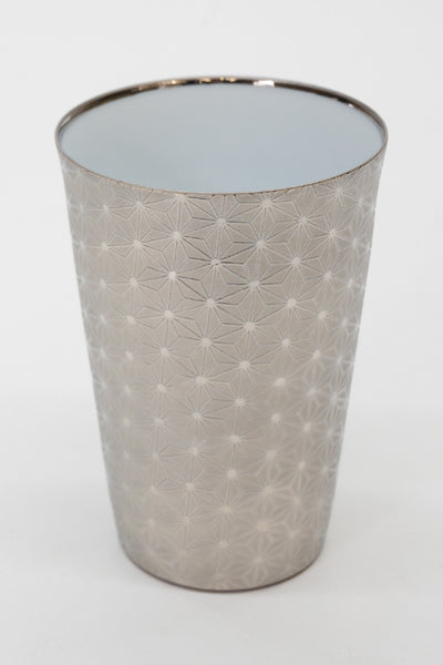 Kirari Usuhari Tumbler (Silver) with Wooden Gift Box