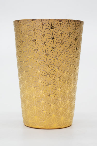 Kirari Usuhari Tumbler (Gold) with Wooden Gift Box