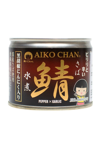 ITO Aikochan SABA Mizuni Black pepper N Garlic 190g