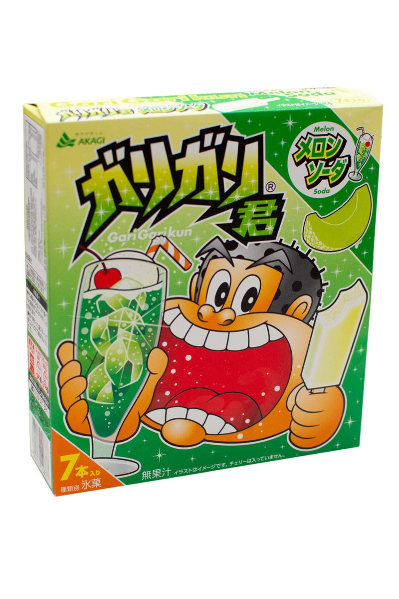 Akagi GariGari KUN Melon Soda (63mlx7pcs) | PU ONLY