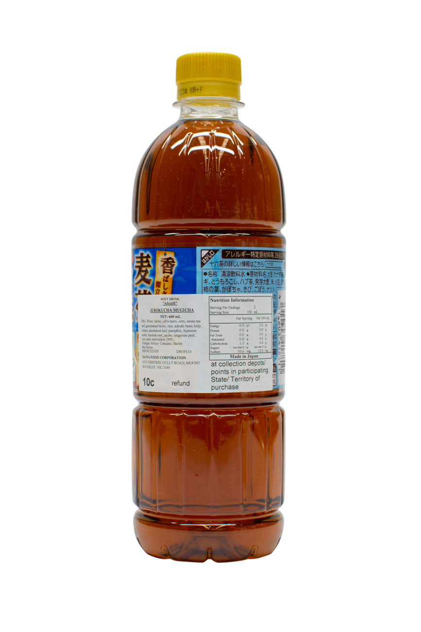 Asahi Jyurokucha 16tea Mugicha 660ml - Ichiba Junction