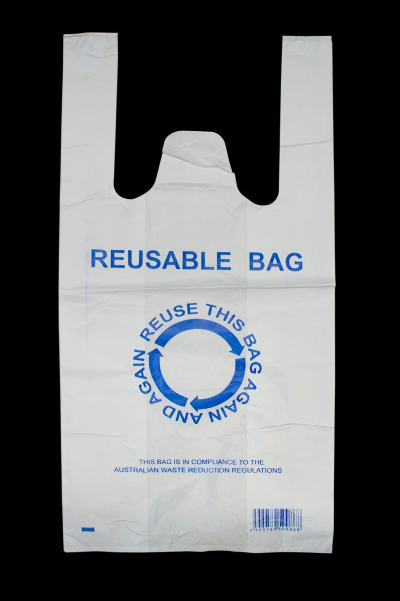 Carry Bag Reusable Medium 40um 100pcs