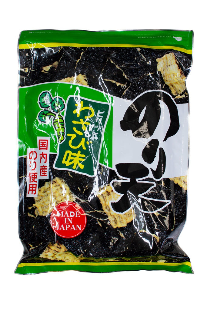 【12月31日】ワサビ味大好き　3キロ Daiko Nori Ten Wasabi Aji (Seaweed Snack with Wasabi Taste) 300g