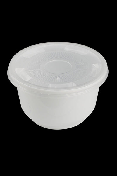 Donburi Bowl White 850ml (Base + Lids) 50 sets