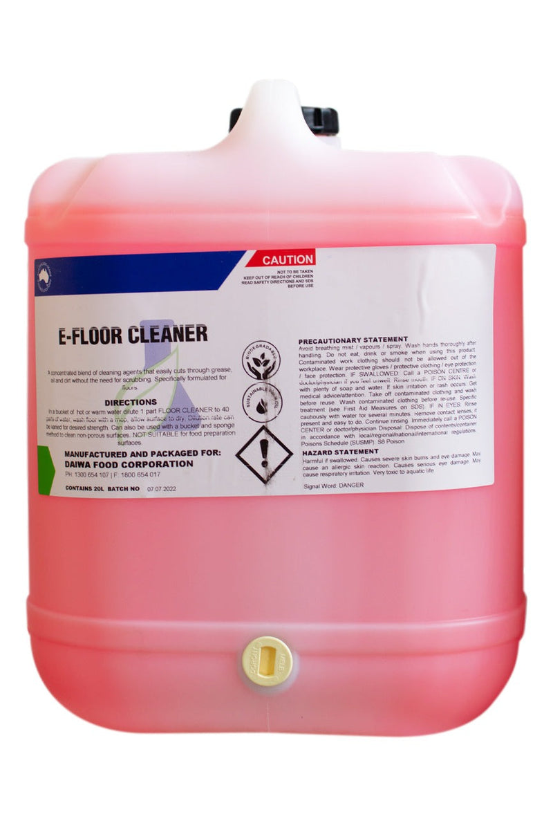 *E-Cleaner Floor Soap 20L* PU ONLY