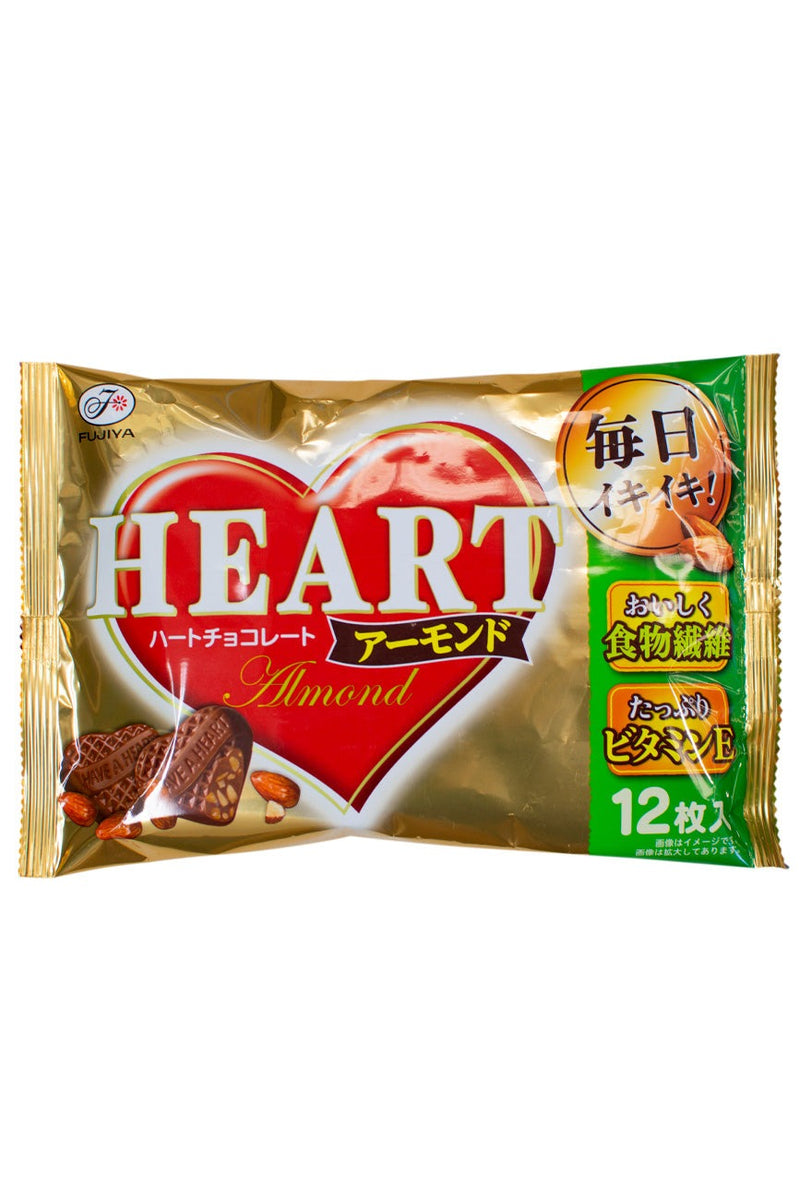 Fujiya Heart Peanuts Chocolate 15p