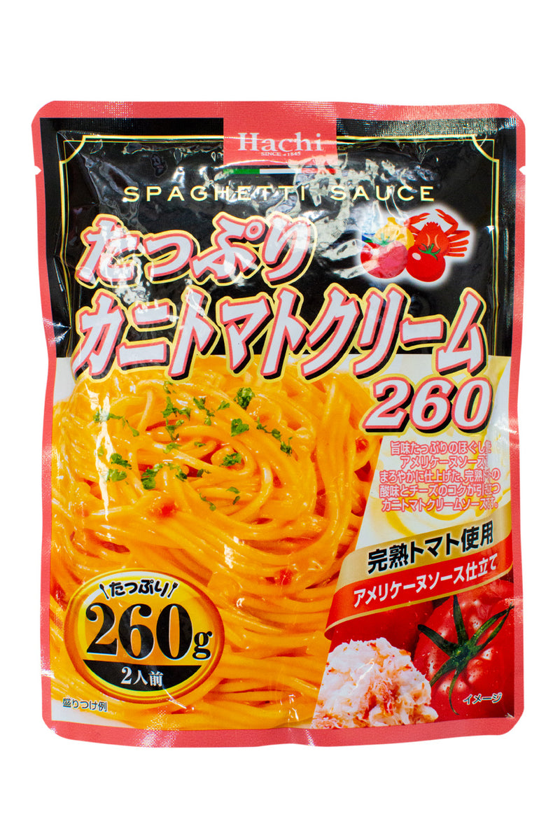 Hachi Tappuri Crab & Tomato Cream 260g