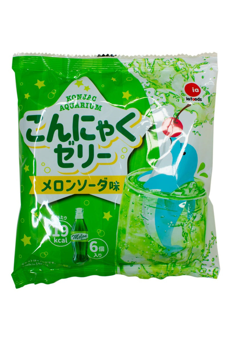 IA食品 こんにゃくゼリー メロンソーダ 20g×6個