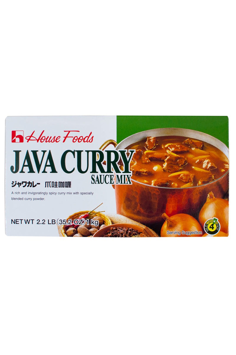 JAVA カレーブロック グリーン（ホット） 1kg