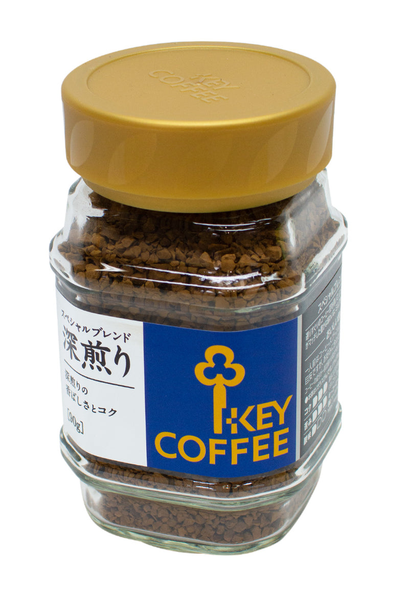 KEY Coffee Instant Coffee Special Blend dark roast (Glass)90g