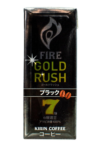 KIRIN FIRE GOLD RUSH Black Coffee 200ml