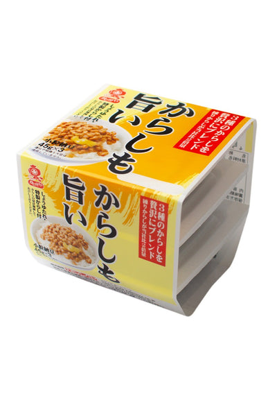 Kajinoya Karashi (Mustard) Natto 45g x 3p | PU ONLY