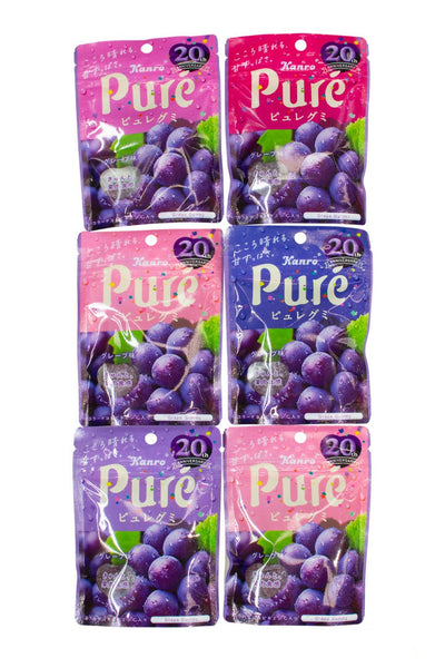 Kanro PURE GUMMI Grape 56g