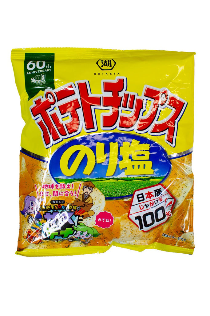 Koikeya Potato Chips NORI SHIO(Seaweed Salt) 60g - Ichiba Junction