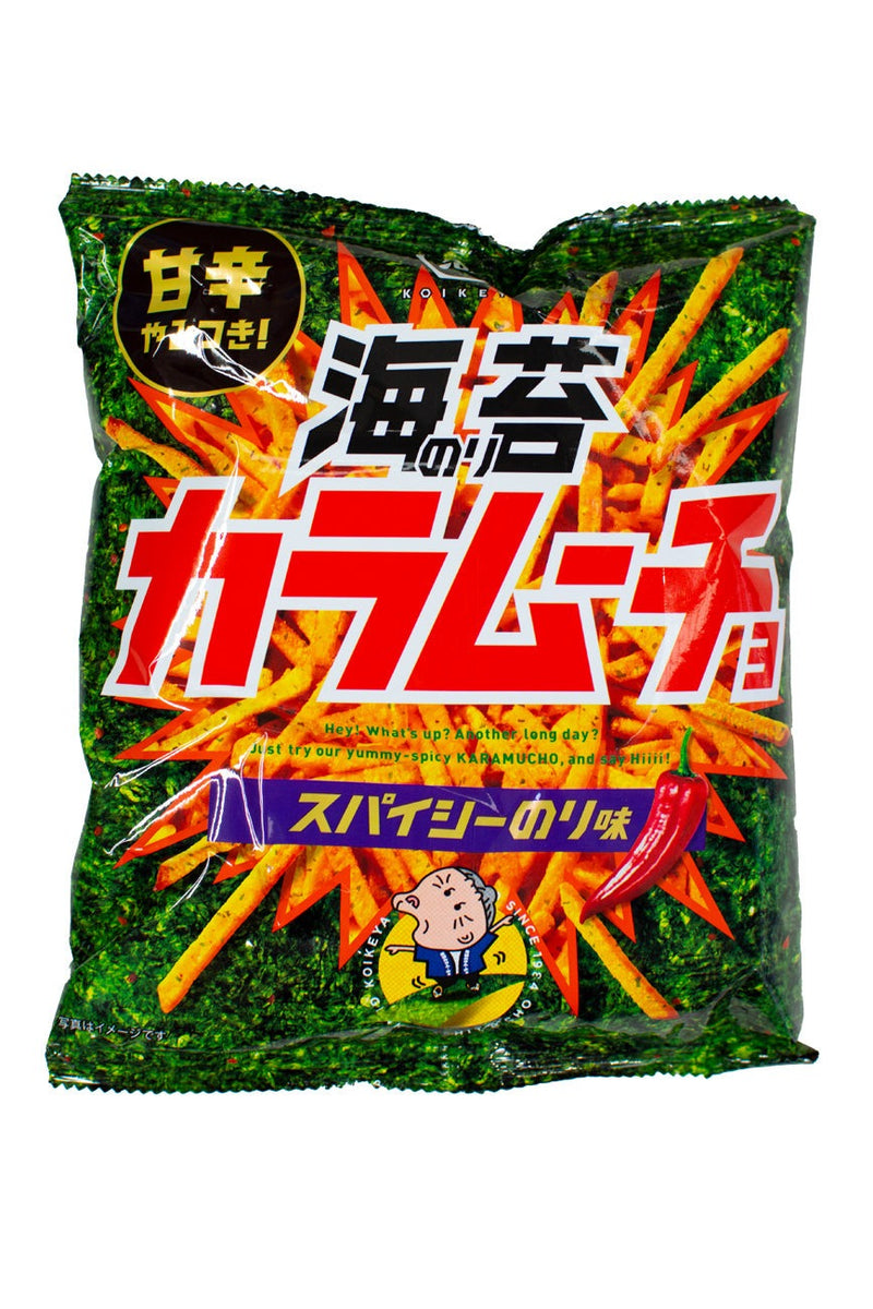 Koikeya Stick NORI Karamucho Spicy Nori Aji 100g