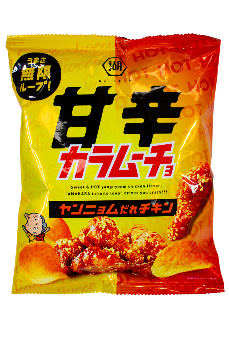 Koikeya Sweet & Spicy Karamucho Chicken with Yangnyeom Sauce 53g