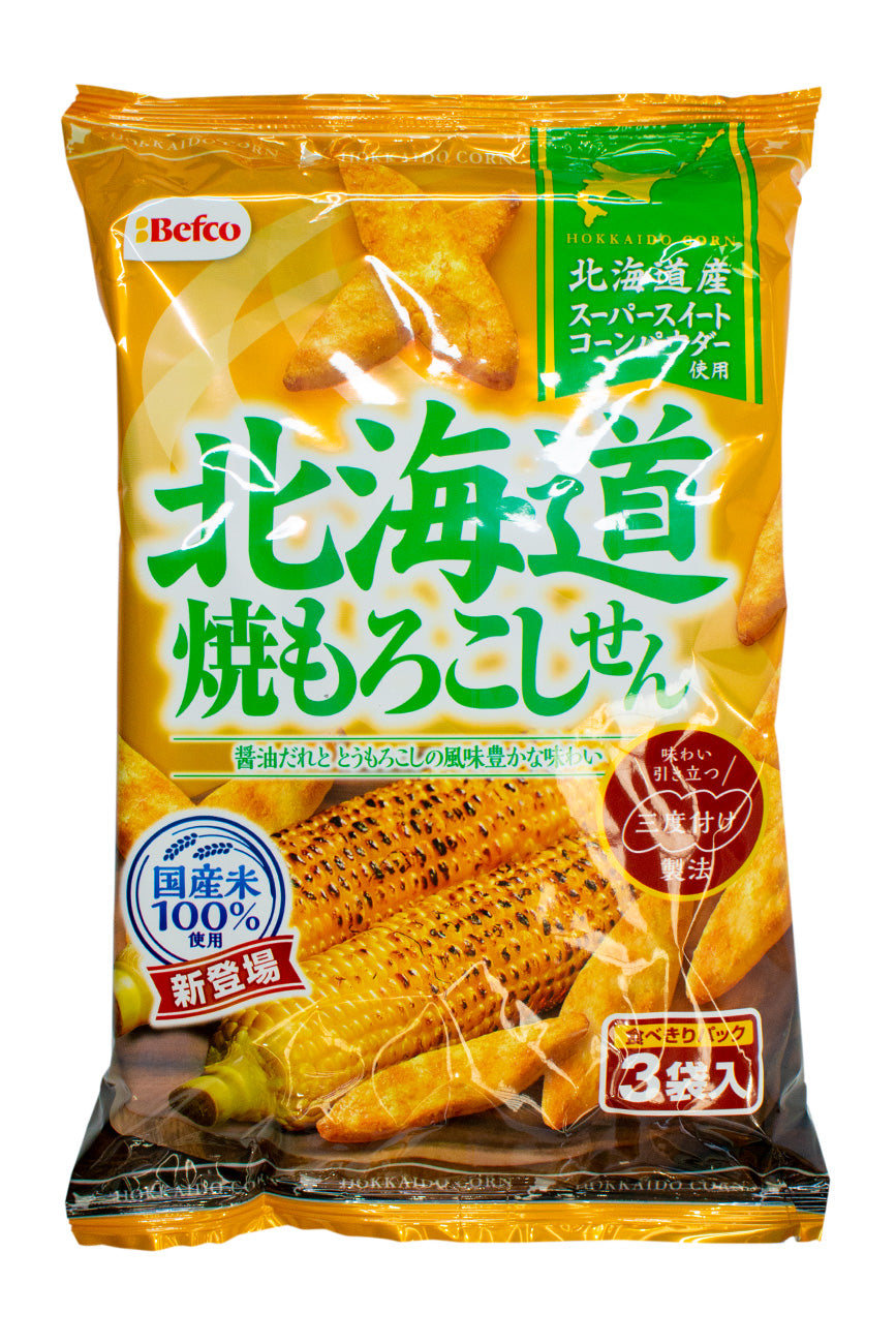 日本限定 Kuriyama 54g-Ichiba SEN Corn Yakimorokoshi Hokkaido Befco その他