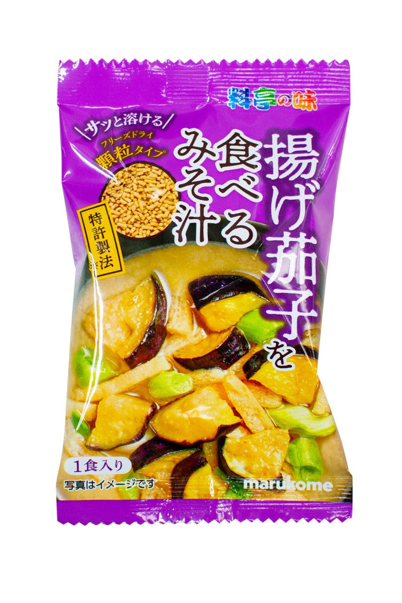 Marukome Freeze Dried Karyu AGENASU Taberu MISO SHIRU 14g