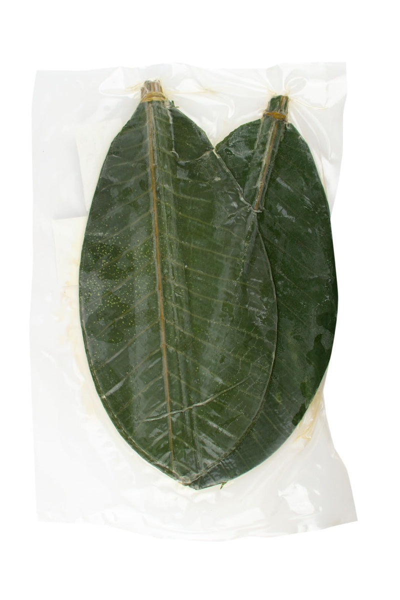 Parboiled Houba(Magnolia) Leaves for Decorations M size(32-34cm Length ...