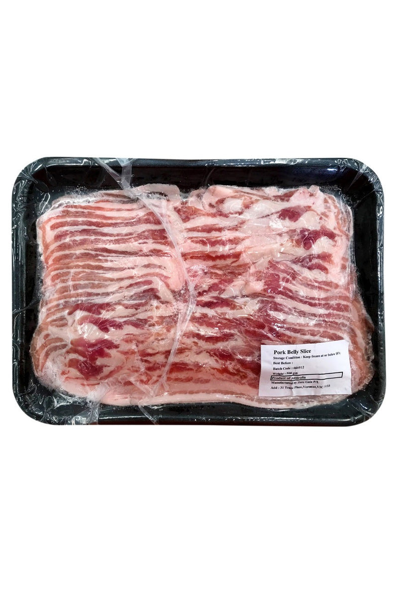 Pork Belly Slices 500g | PU ONLY
