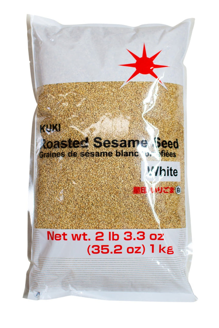 Kuki ROASTED WHITE Sesame 1kg - Ichiba Junction – ichibajunction