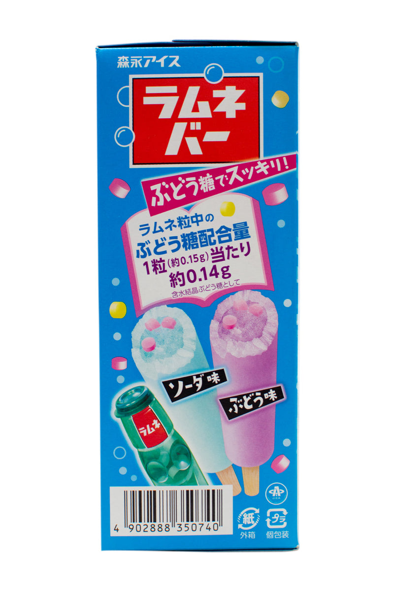 Morinaga RAMUNE BAR Soda and Grape 45gx10pcs