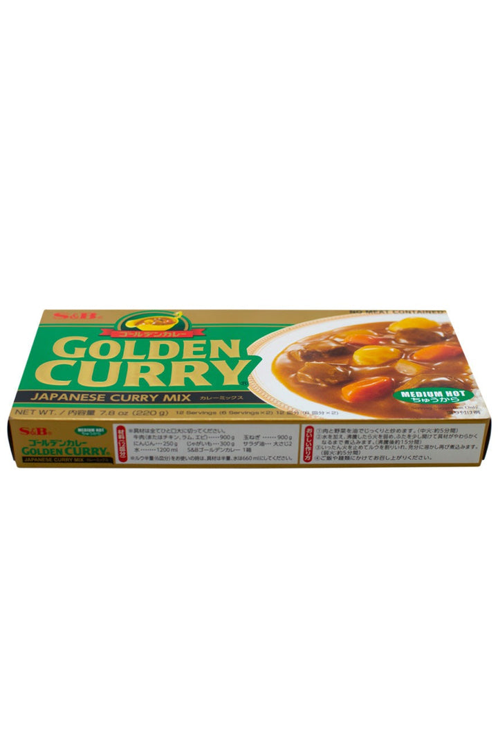S&B Golden Curry Chukara (Med Hot Curry) 220g - Ichiba Junction