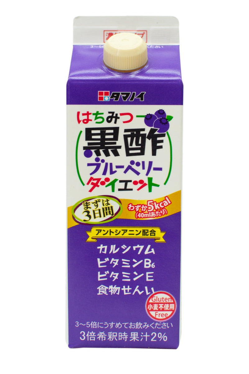 Tamanoi HoneyBlackVinegarBlueberry DIET Concentrate 500ml