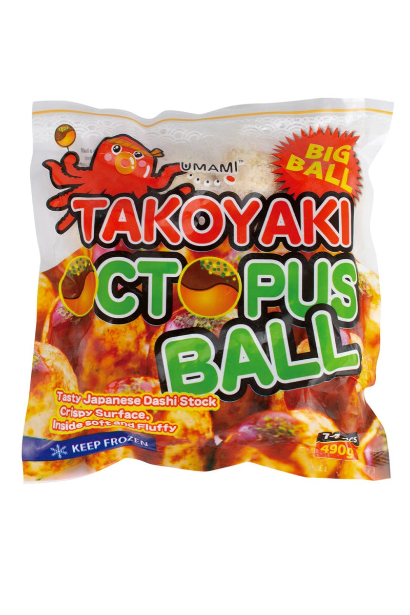 UMAMI BIG Takoyaki Octopus Ball 14pcs 490g | PU ONLY