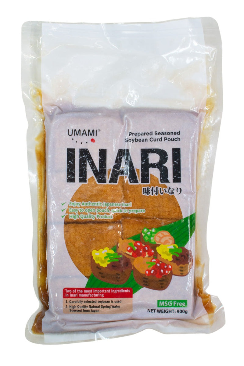 UMAMI Inari 40pcs 900g (Prepared Seasoned Soybean Curd Pouch) | PU ONLY