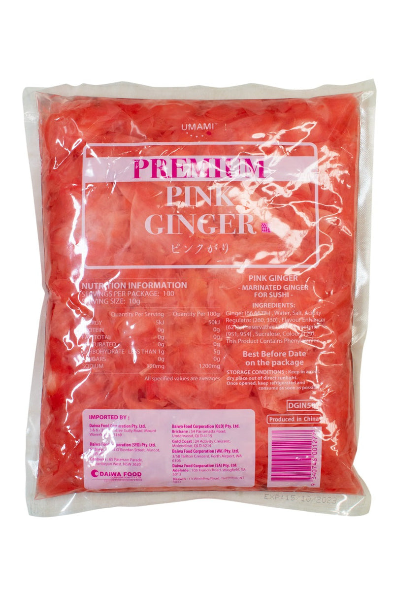 UMAMI Premium Pink Ginger 1kg - Ichiba Junction – ichibajunction
