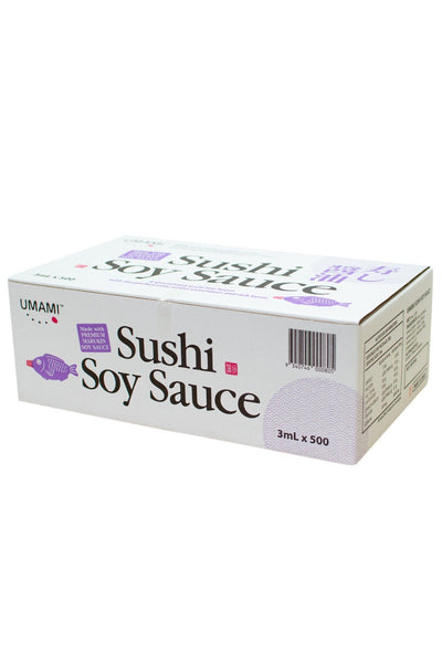 UMAMI Sushi Soy Sauce Fish Shape 3ml x 500pcs