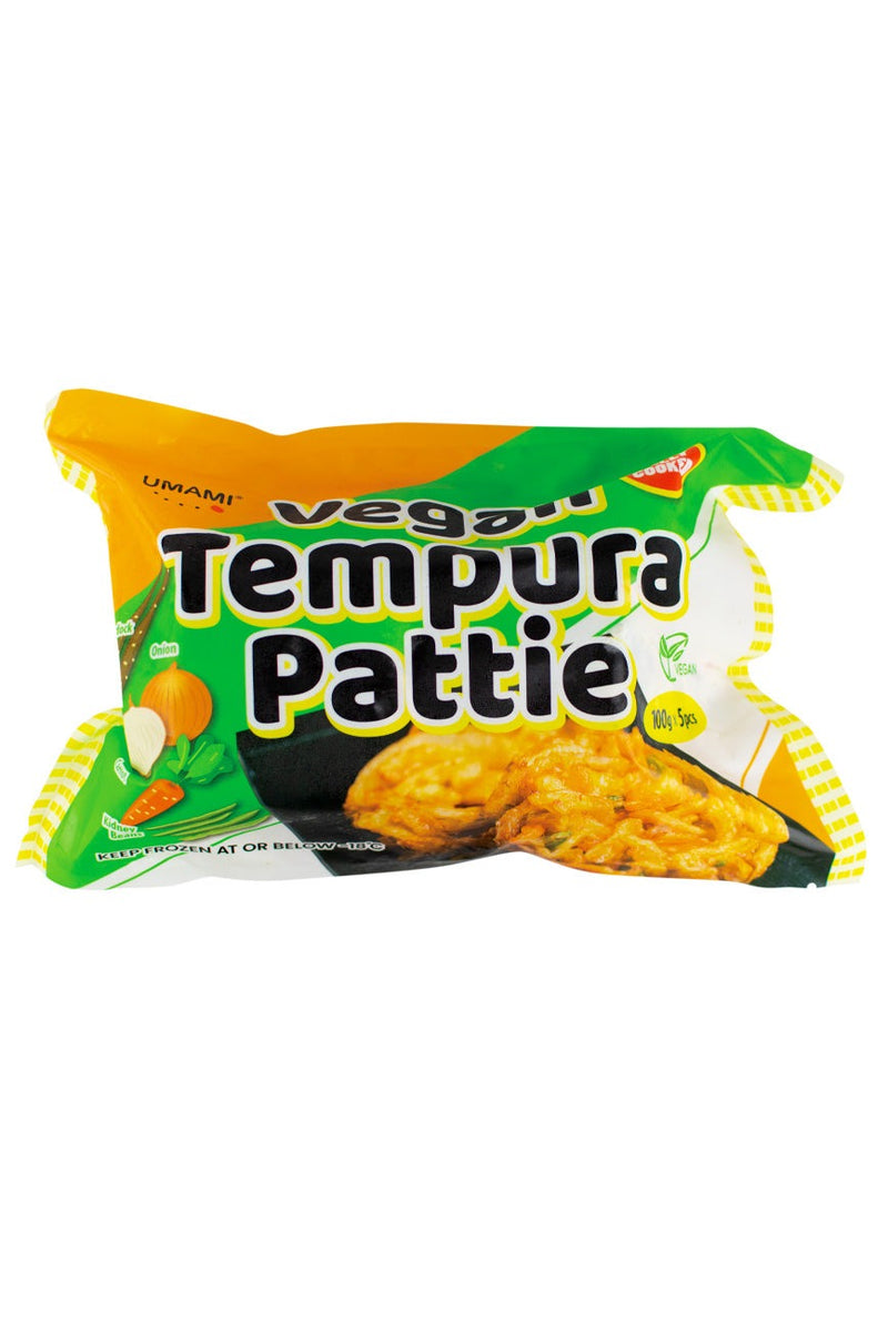 UMAMI Vegan Tempura Pattie (Fully Cooked) 100gx 5p | PU ONLY