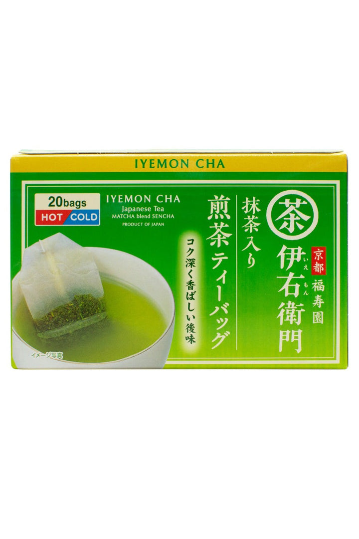 Ujinotsuyu Iemon Sencha with Matcha Tea Bag (2gx20pcs) - Ichiba