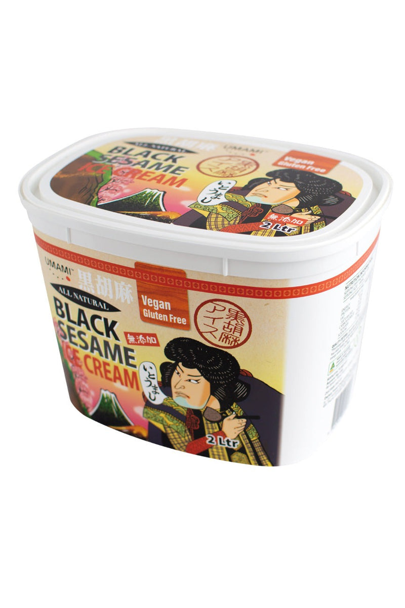 Umami Vegan Black Sesame Ice Cream 2L | PU ONLY