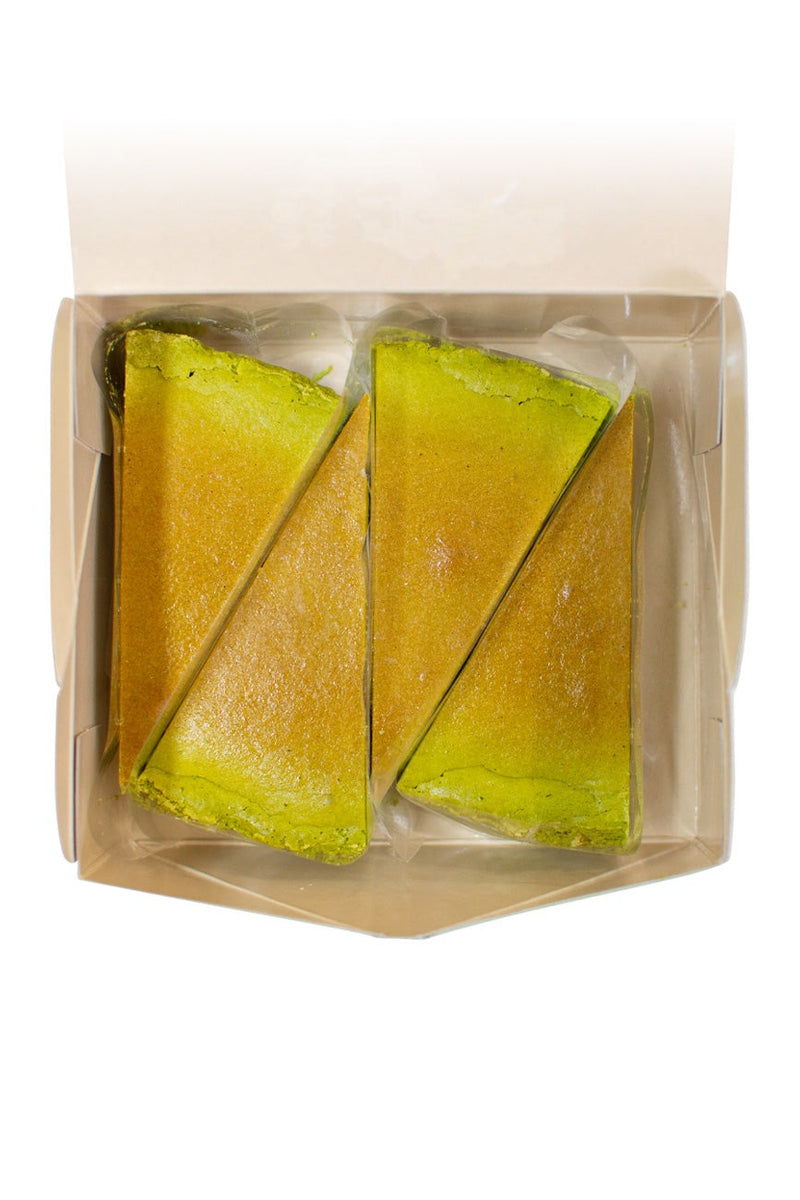GOYO Baked Cheese Cake Uji Matcha 4p (160g) | PU ONLY