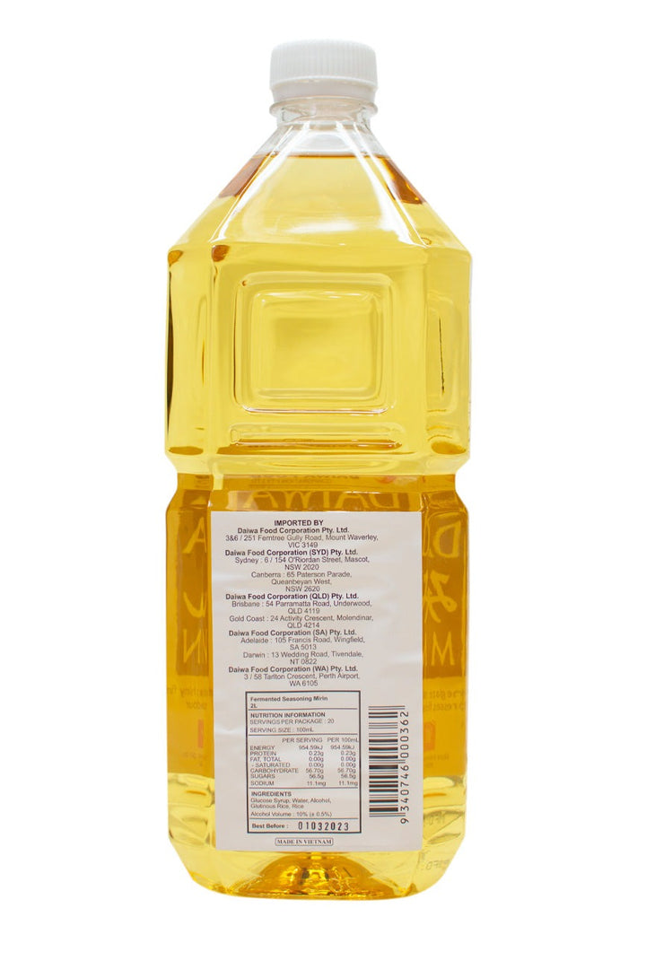 MIRIN (Cooking Sweet Sake) 2L - Ichiba Junction – ichibajunction