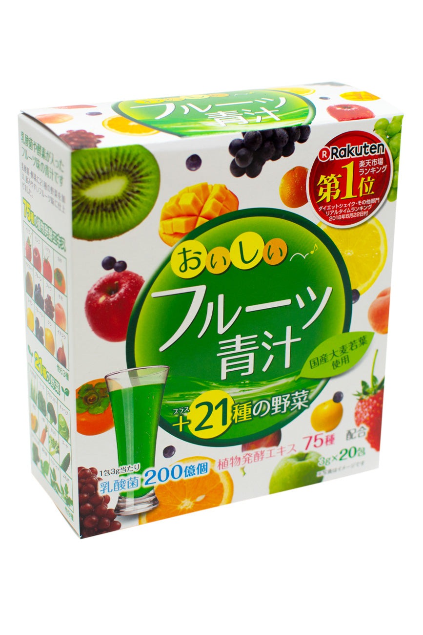 ゆうわフルーツ青汁 60g (3gx20個)-ICHIBA JUNCTION – ichibajunction